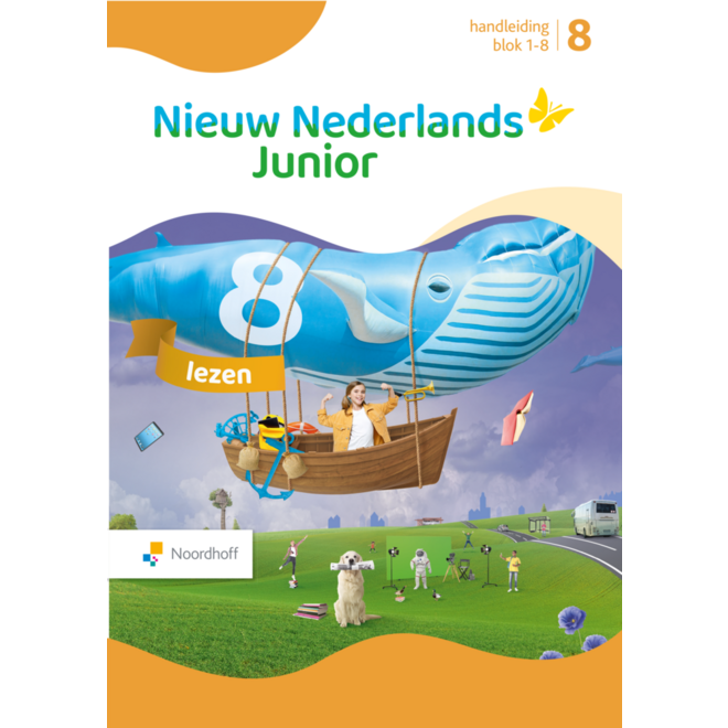 Nieuw Nederlands Junior Lezen Handleiding groep 8