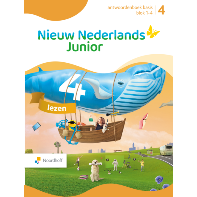 Nieuw Nederlands Junior Lezen Antwoorden groep 4 Basis blok 1-4