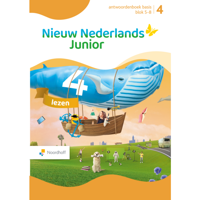 Nieuw Nederlands Junior Lezen Antwoorden groep 4 Basis blok 5-8