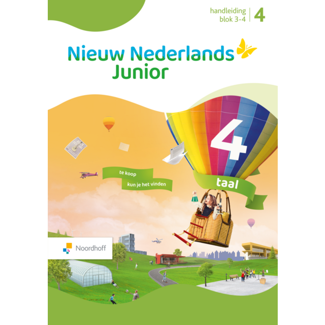Nieuw Nederlands Junior Taal handleiding groep 4 blok 3-4