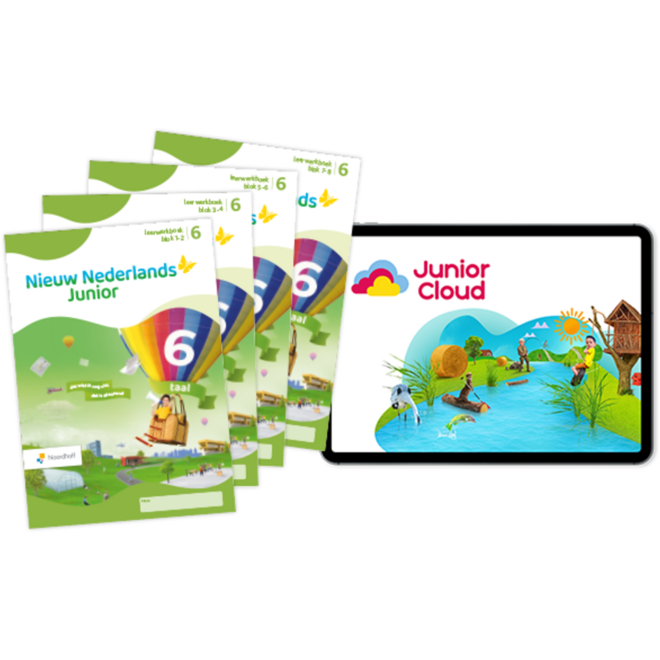 Nieuw Nederlands Junior Taal Leerpakket PAPIER groep 6