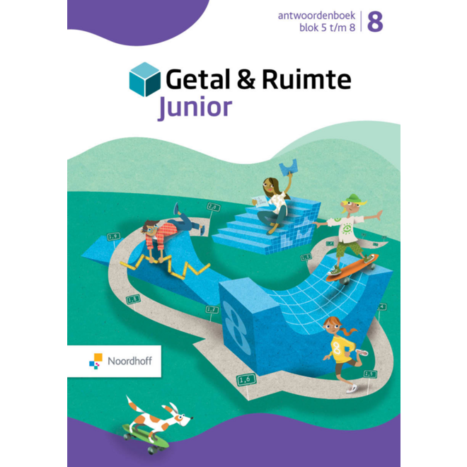 Getal & Ruimte Junior antwoordenboek leerwerkboek gr 8 deel 2