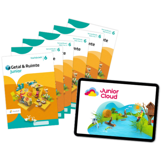 Getal & Ruimte Junior Leerpakket LEERWERKBOEKEN groep 6