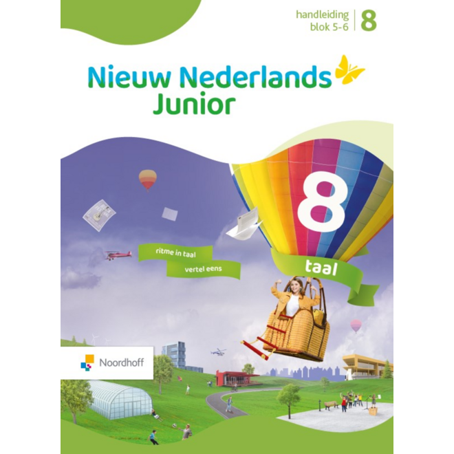 Nieuw Nederlands Junior Taal handleiding groep 8 blok 5-6