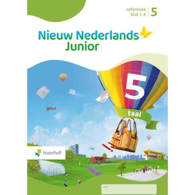 Nieuw Nederlands Junior Taal oefenboek groep 5 blok 1-4