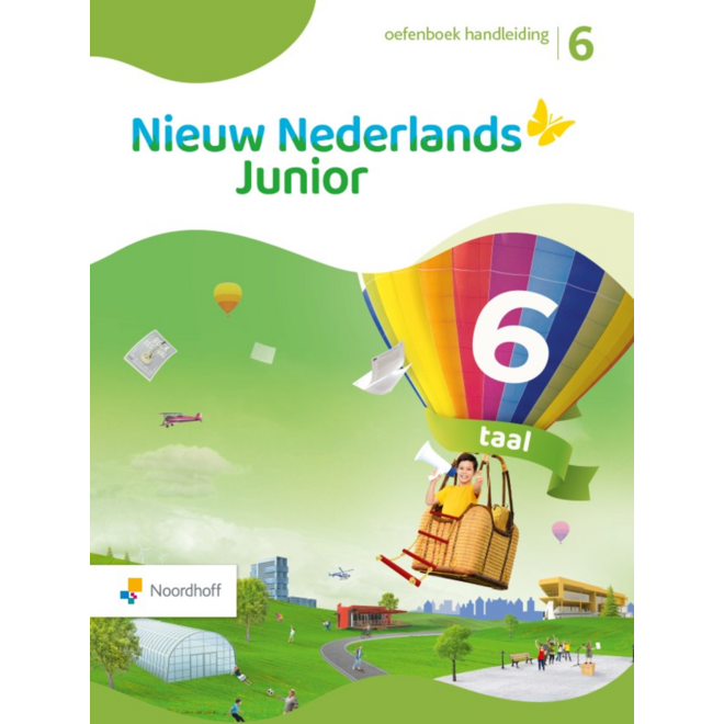 Nieuw Nederlands Junior Taal handleiding oefenboek groep 6