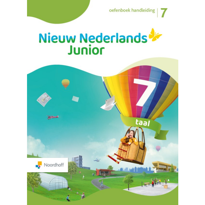 Nieuw Nederlands Junior Taal handleiding oefenboek groep 7