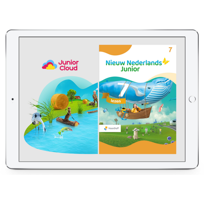 Nieuw Nederlands Junior Lezen Leerpakket VOLLEDIG DIGITAAL groep 7