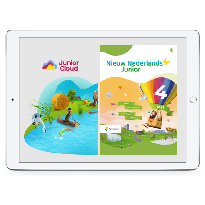 Nieuw Nederlands Junior Taal Leerpakket VOLLEDIG DIGITAAL groep 4