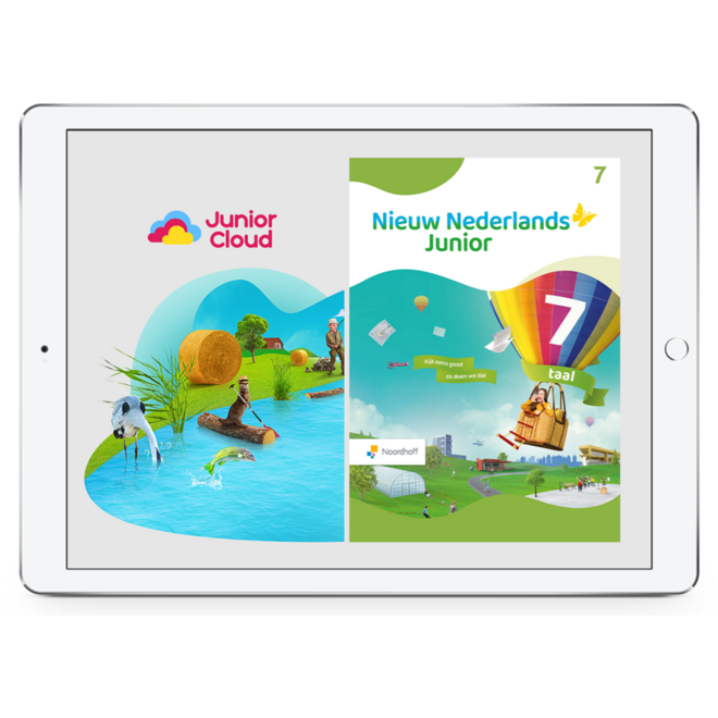 Nieuw Nederlands Junior Taal Leerpakket VOLLEDIG DIGITAAL groep 7
