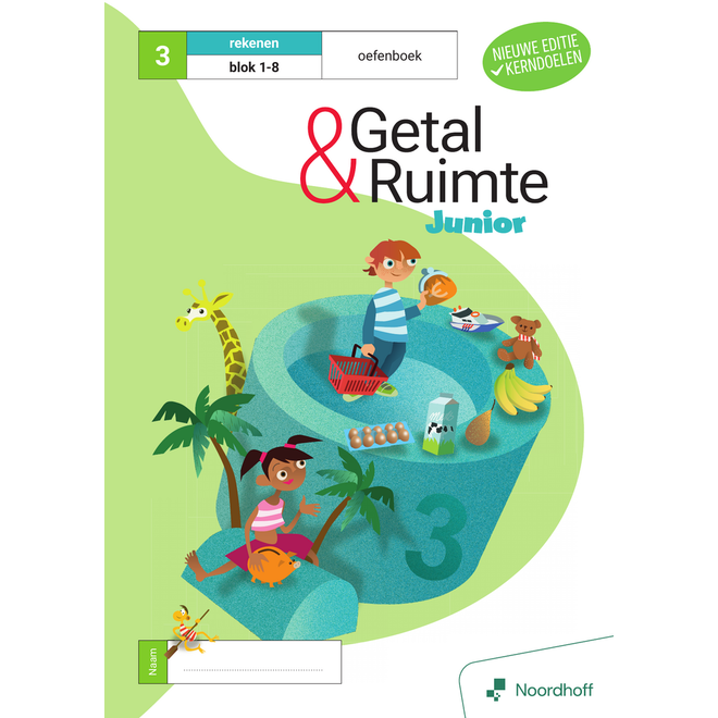 Getal & Ruimte Junior (vernieuwd) groep 3 oefenboek