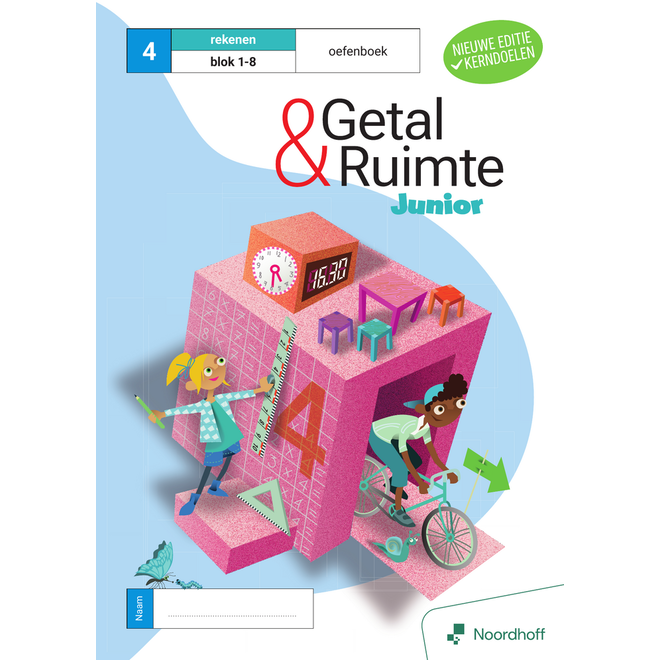Getal & Ruimte Junior (vernieuwd) groep 4 oefenboek