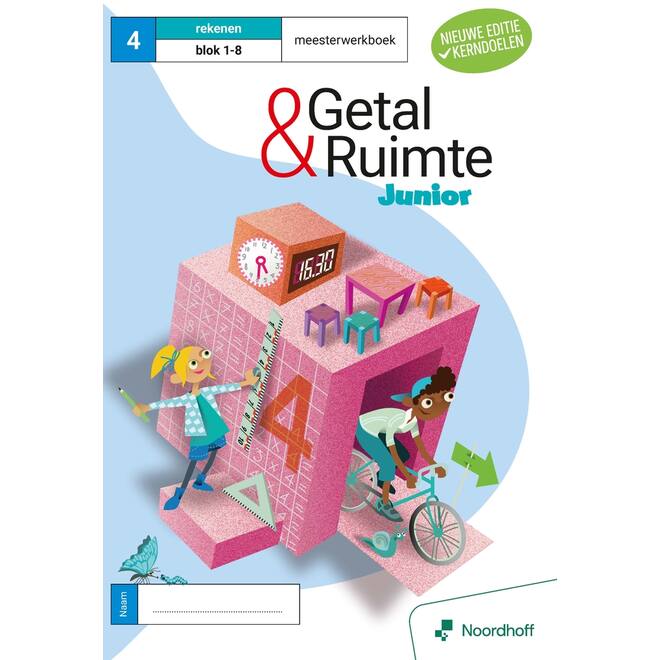 Getal & Ruimte Junior (vernieuwd) groep 4 meesterwerkboek