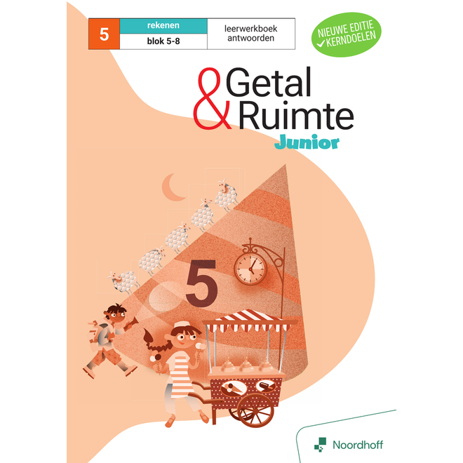 Getal & Ruimte Junior (vernieuwd) groep 5 antwoordenboek blok 5-8