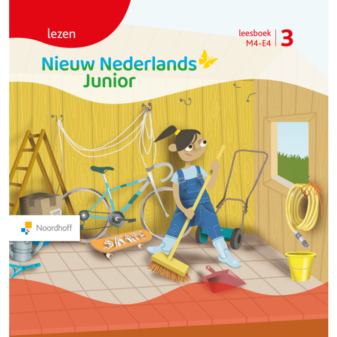 Nieuw Nederlands Junior Lezen Leesboek M4-E4 boek 3