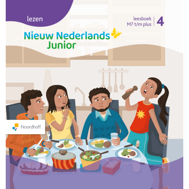 Nieuw Nederlands Junior Lezen Leesboek M7 t/m plus boek 4