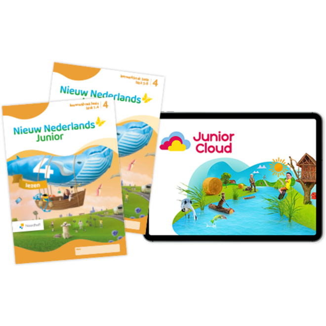 Nieuw Nederlands Junior Lezen Leerpakket PAPIER groep 4
