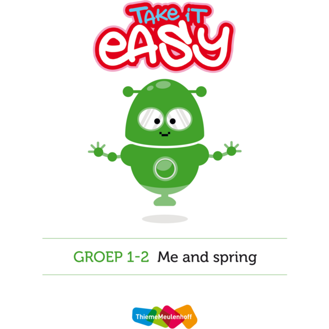Take it easy Woordkaarten Groep 1-2 - Me and spring