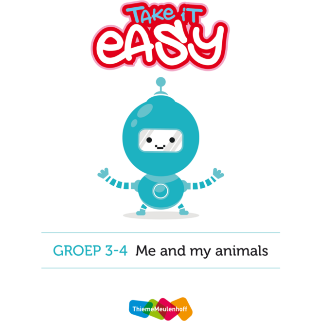 Take it easy Woordkaarten Groep 3-4 - Me and my animals