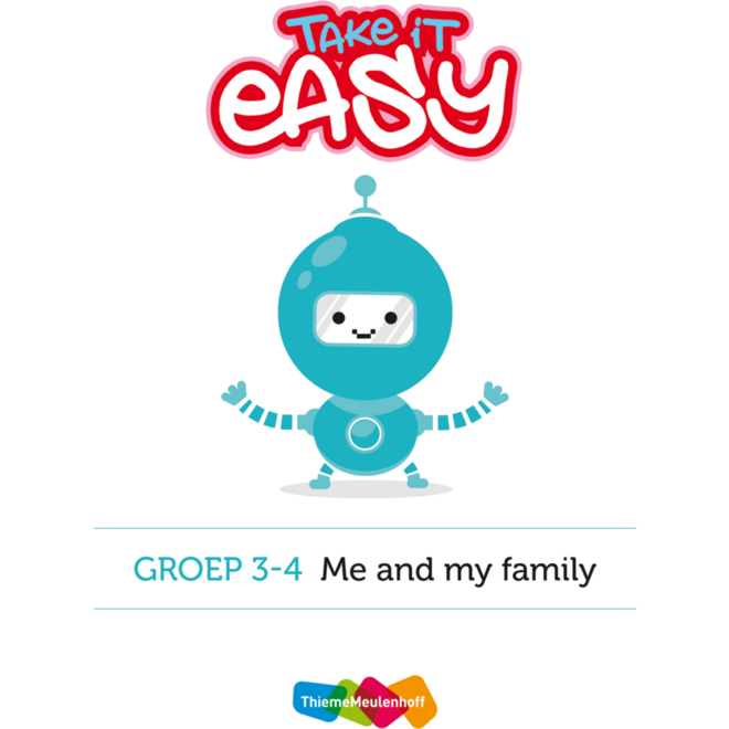 Take it easy Woordkaarten groep 3-4 - Me and my family
