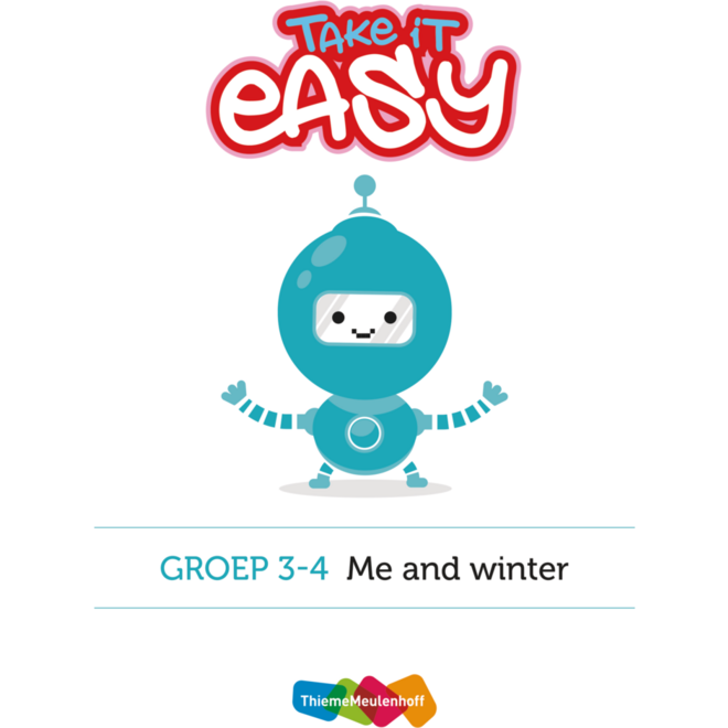 Take it easy Woordkaarten Groep 3-4 - Me and winter
