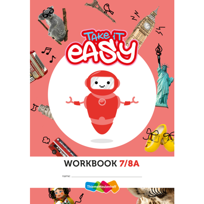 Take it easy werkschrift A groep 7-8 (5 stuks)