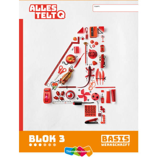 Alles telt Q Leerwerkschriften basis blok 1 t/m 3 groep 4