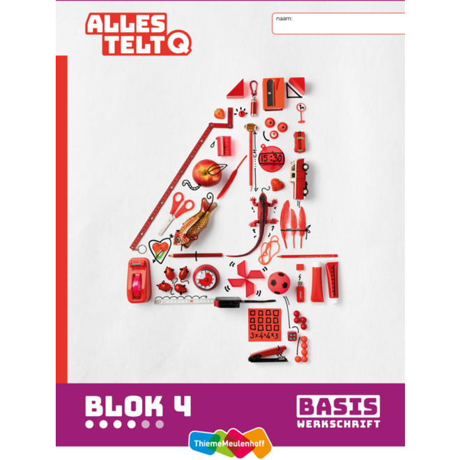 Alles telt Q Leerwerkschriften basis blok 4 t/m 6 groep 4