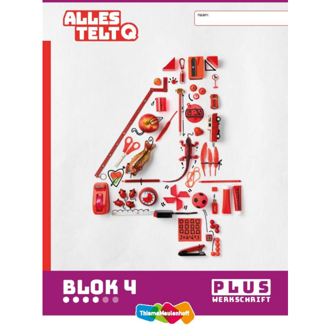 Alles telt Q Leerwerkschriften plus blok 4 t/m 6 groep 4