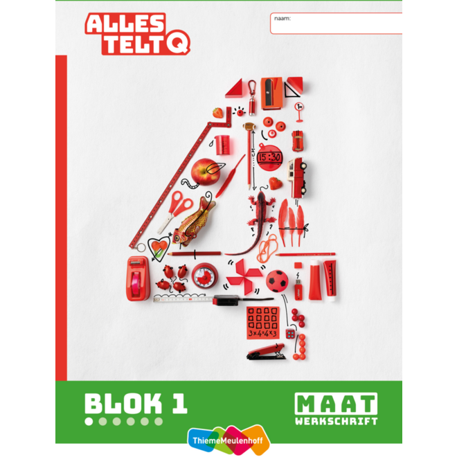Alles telt Q Leerwerkschriften maat blok 1 t/m 3 groep 4