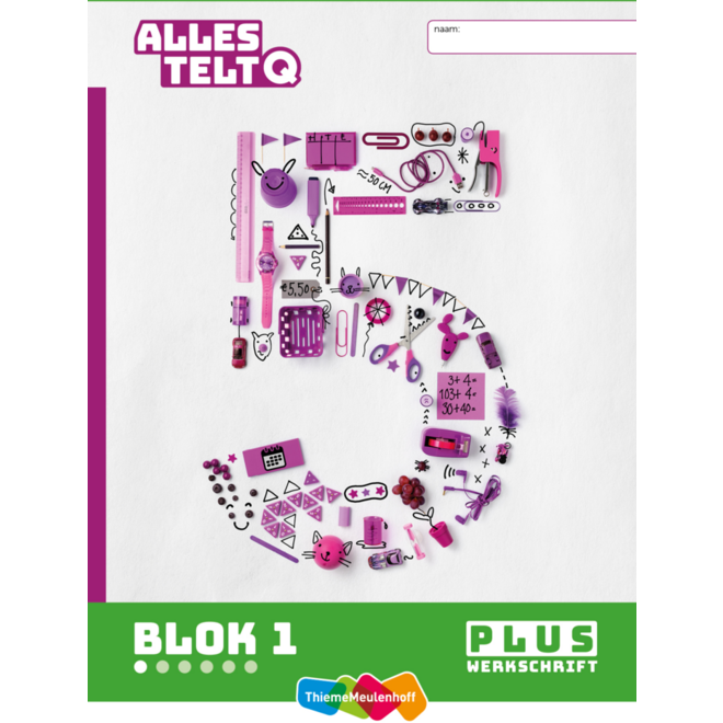 Alles telt Q Leerwerkschriften plus blok 1 t/m 3 groep 5