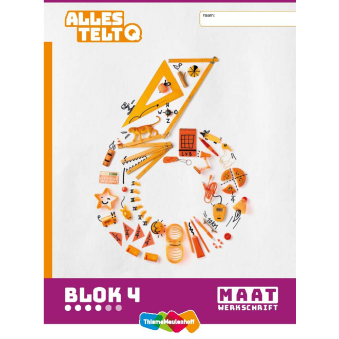 Alles telt Q Leerwerkschriften maat blok 4 t/m 6 groep 6