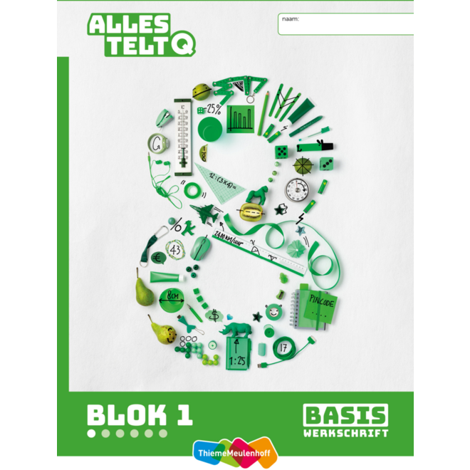 Alles telt Q Leerwerkschriften basis blok 1 t/m 3 groep 8