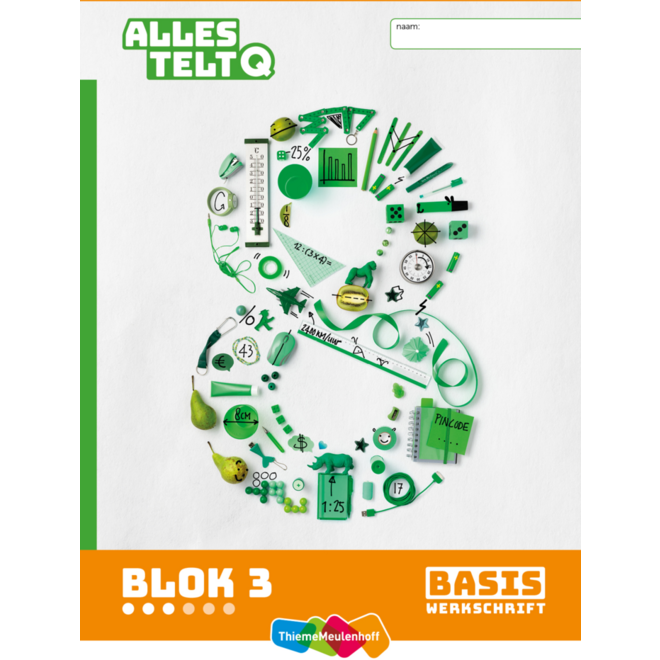 Alles telt Q Leerwerkschriften basis blok 1 t/m 3 groep 8
