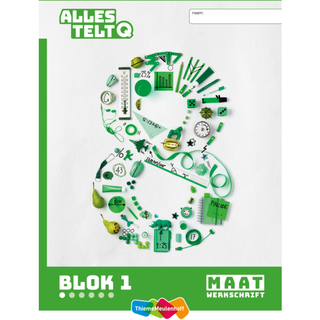 Alles telt Q Leerwerkschriften maat blok 1 t/m 3 groep 8