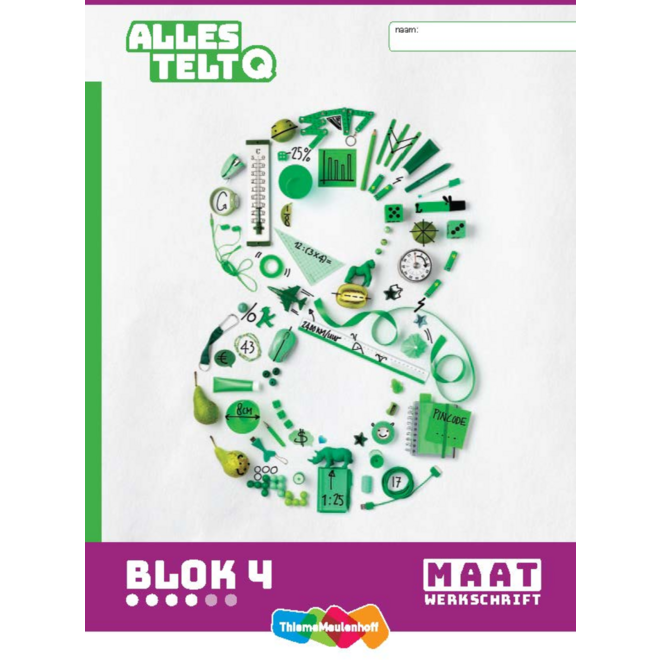 Alles telt Q Leerwerkschriften maat blok 4 t/m 6 groep 8