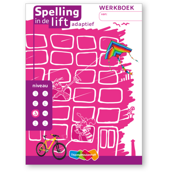 Spelling in de lift adaptief - Werkboekjes niveau 3 (5 stuks)
