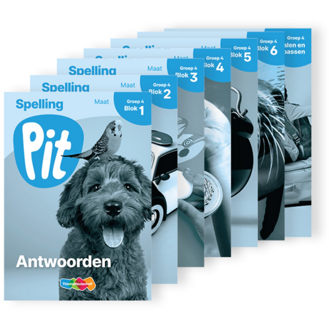 Pit Spelling antwoorden leerwerkschriften maat groep 4