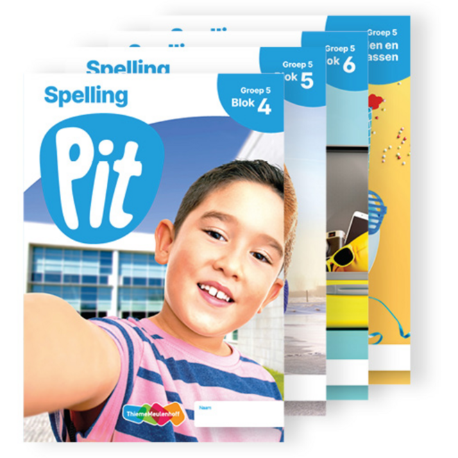 Pit Spelling leerwerkschrift groep 5 - blok 4 t/m 6