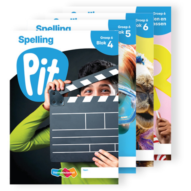 Pit Spelling leerwerkschrift groep 6 - blok 4 t/m 6
