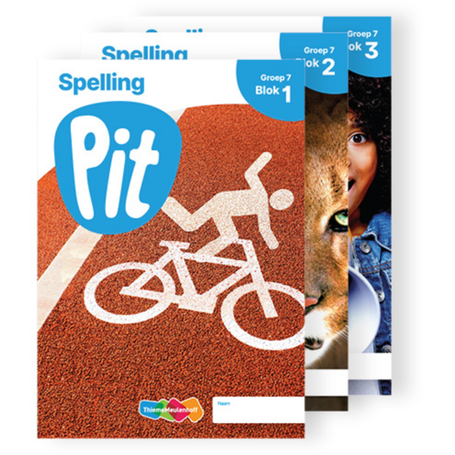 Pit Spelling leerwerkschrift groep 7 - blok 1 t/m 3