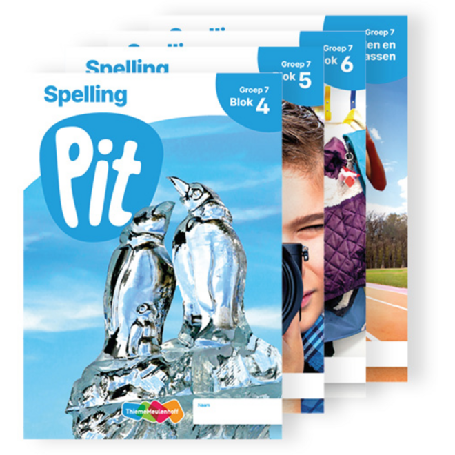 Pit Spelling leerwerkschrift groep 7 - blok 4 t/m 6