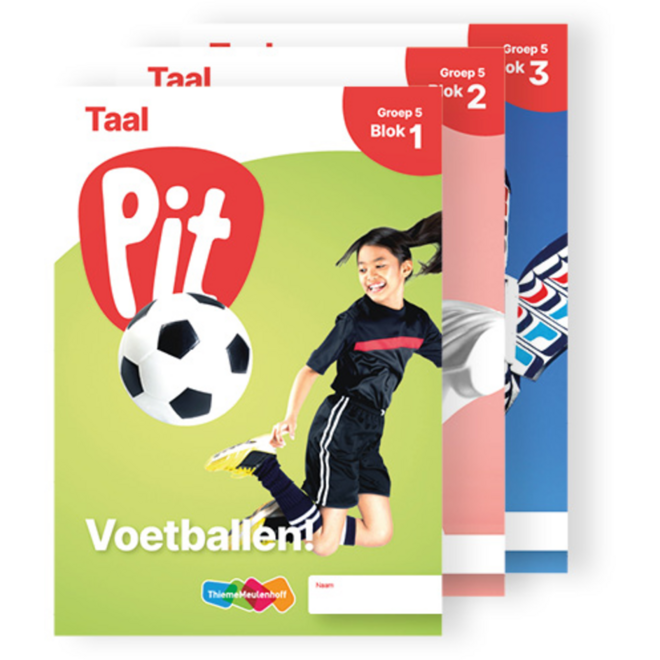 Pit Taal leerwerkschrift groep 5 - blok 1 t/m 3