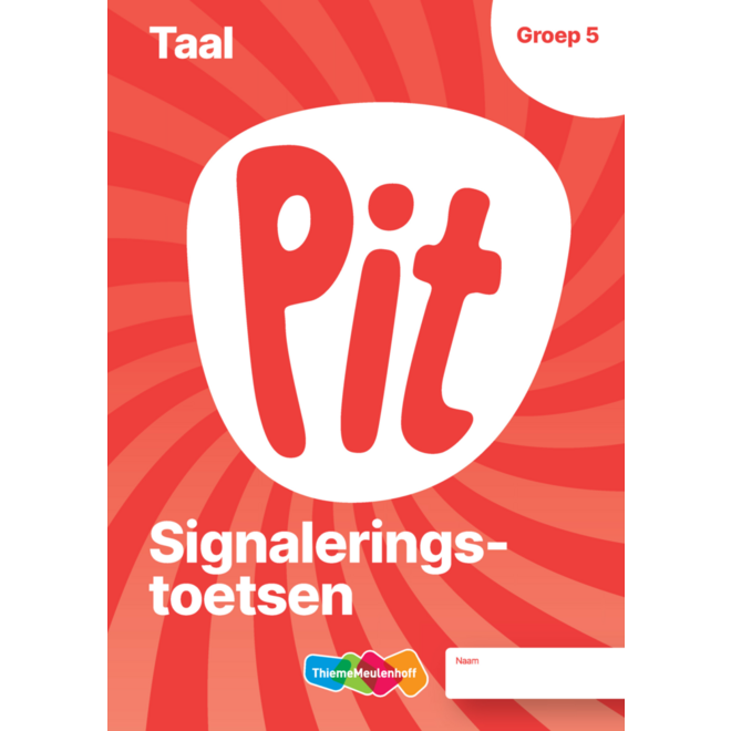 Pit Taal Toetsschrift groep 5