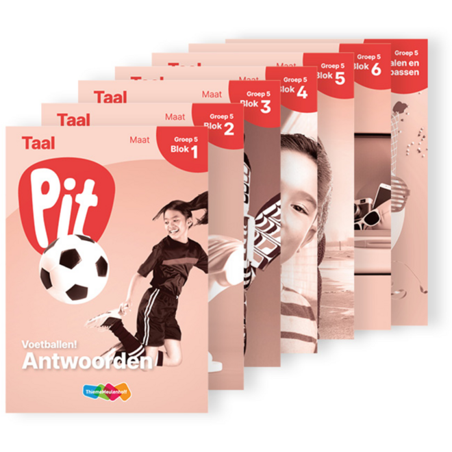 Pit Taal Antwoorden leerwerkschriften maat groep 5