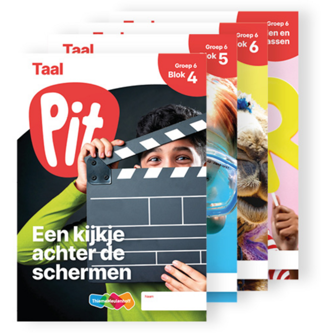 Pit Taal leerwerkschrift groep 6 - blok 4 t/m 6