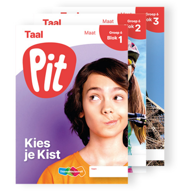 Pit Taal leerwerkschrift maat groep 6 - blok 1 t/m 3