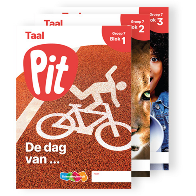 Pit Taal leerwerkschrift groep 7 - blok 1 t/m 3