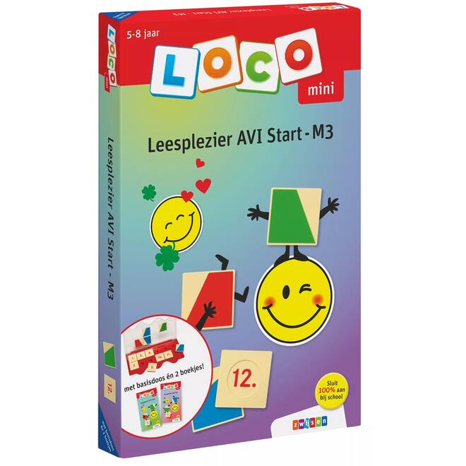 Loco Mini: pakket Leesplezier AVI Start - M3