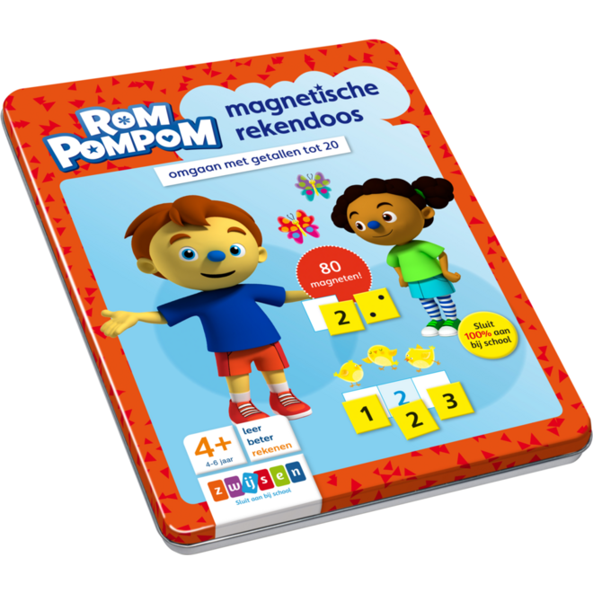 Rompompom Magnetische rekendoos
